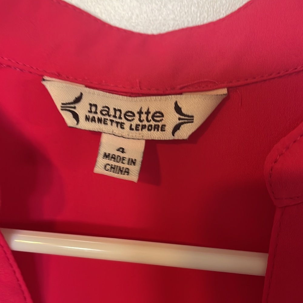 MIDI hot pink dress - Picture 2 of 7